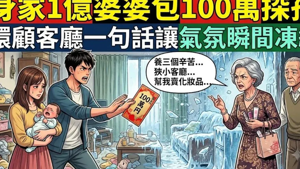 日本退休夫妻資產破億 一句話讓親子關係決裂 cover